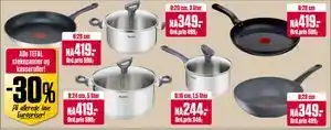 Europris Alle TEFAL stekepanner og kasseroller! tilbud