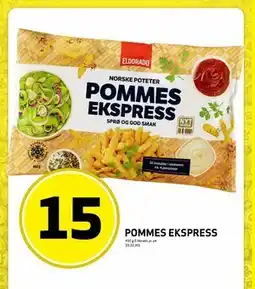 Bunnpris POMMES EKSPRESS tilbud