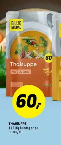 Bunnpris THAISUPPE tilbud