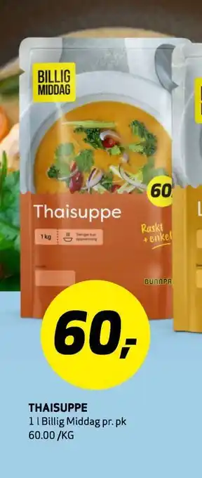 Bunnpris THAISUPPE tilbud