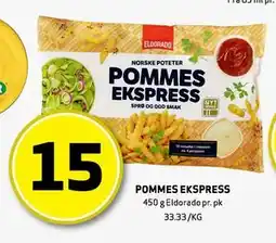 Bunnpris POMMES EKSPRESS tilbud
