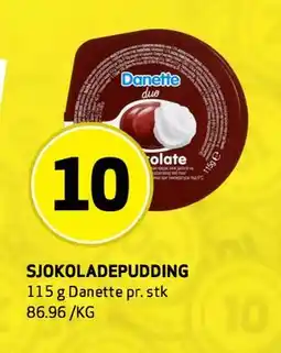 Bunnpris SJOKOLADEPUDDING tilbud