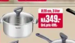 Europris Alle TEFAL stekepanner og kasseroller! tilbud