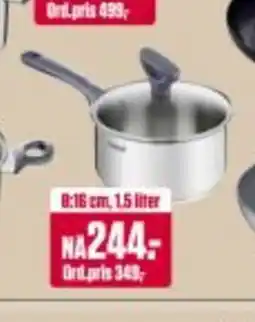 Europris Alle TEFAL stekepanner og kasseroller! tilbud