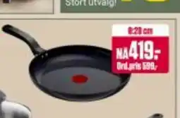 Europris Alle TEFAL stekepanner og kasseroller! tilbud