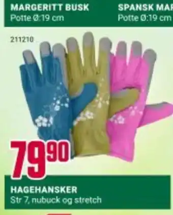 Europris HAGEHANSKER tilbud