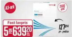 Europris A3-arkFast lavpris for bedrifter! tilbud