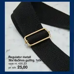 Stoff & Stil Regulator metall tilbud