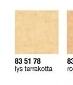 Stoff & Stil 83 51 78 lys terrakotta tilbud