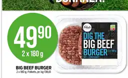 Kiwi BIG BEEF BURGER tilbud
