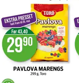 Kiwi PAVLOVA MARENGS tilbud