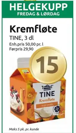Joker Kremfløte tilbud
