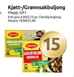 Joker Kjøtt-/Grønnsakbuljong tilbud