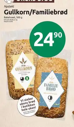 Joker Gullkorn/Familiebrød tilbud