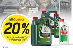 Thansen 20% PÅ ALLE MAGNATEC OG GTX MOTOROLJER tilbud
