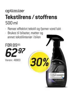 Thansen Tekstilrens / stoffrens tilbud