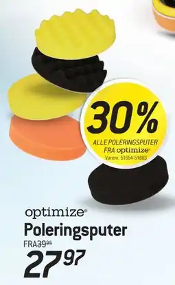 Thansen ALLE POLERINGSPUTER FRA Optimize tilbud
