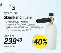 Thansen Skumkanon tilbud