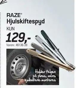Thansen Hjulskiftespyd tilbud