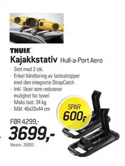 Thansen Kajakkstativ tilbud
