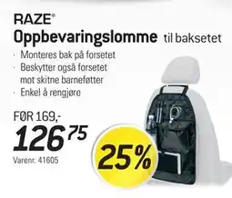 Thansen Oppbevaringslomme tilbud