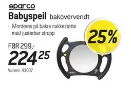 Thansen Babyspeil tilbud