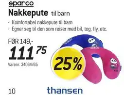 Thansen Nakkepute tilbud
