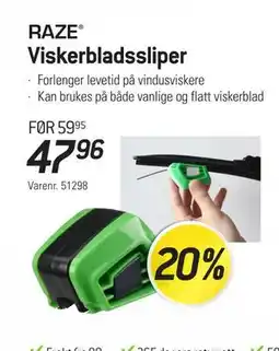 Thansen Viskerbladssliper tilbud