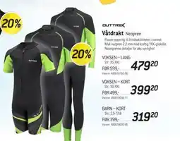 Thansen Våtdrakt tilbud