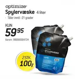 Thansen Spylervæske tilbud