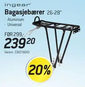 Thansen Bagasjebærer tilbud