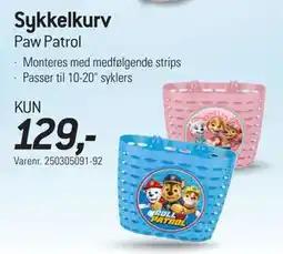 Thansen Sykkelkurv tilbud