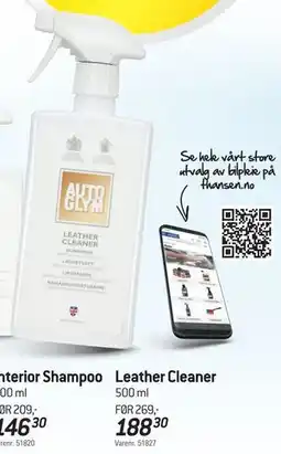 Thansen Leather Cleaner tilbud