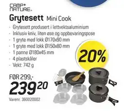 Thansen Grytesett tilbud