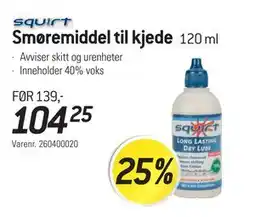 Thansen Smøremiddel til kjede tilbud