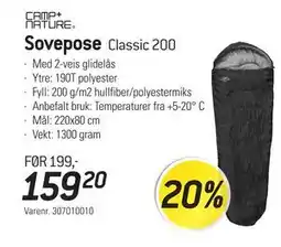 Thansen Sovepose tilbud