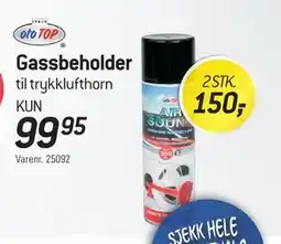 Thansen Gassbeholder tilbud