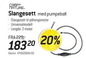 Thansen Slangesett tilbud
