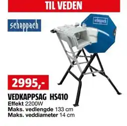 Bauhaus VEDKAPPSAG HS410 tilbud