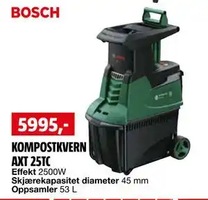 Bauhaus KOMPOSTKVERN AXT 25TC tilbud