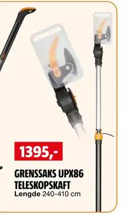 Bauhaus GRENSSAKS UPX86 TELESKOPSKAFT tilbud