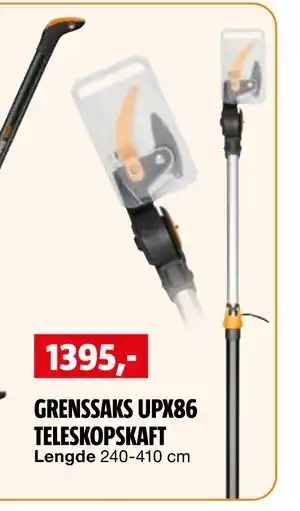 Bauhaus GRENSSAKS UPX86 TELESKOPSKAFT tilbud