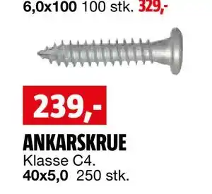 Bauhaus ANKARSKRUE tilbud