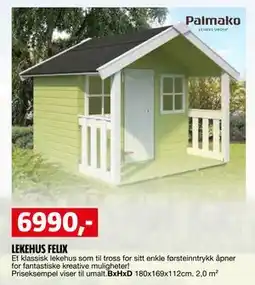Bauhaus LEKEHUS FELIX tilbud