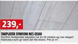 Bauhaus TAKPLATER SYMFONI NCS 0500 tilbud