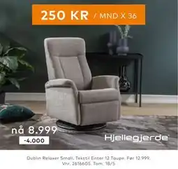 Skeidar Dublin Relaxer Small tilbud