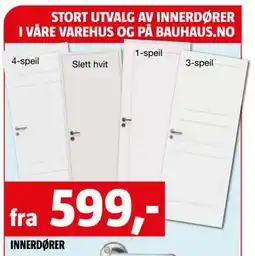 Bauhaus INNERDØRER tilbud