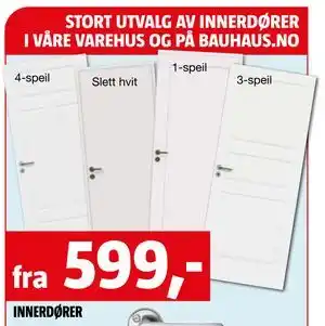 Bauhaus INNERDØRER tilbud