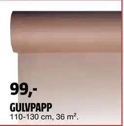 Bauhaus GULVPAPP tilbud