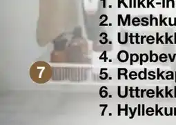 Bauhaus Hyllekurv tilbud